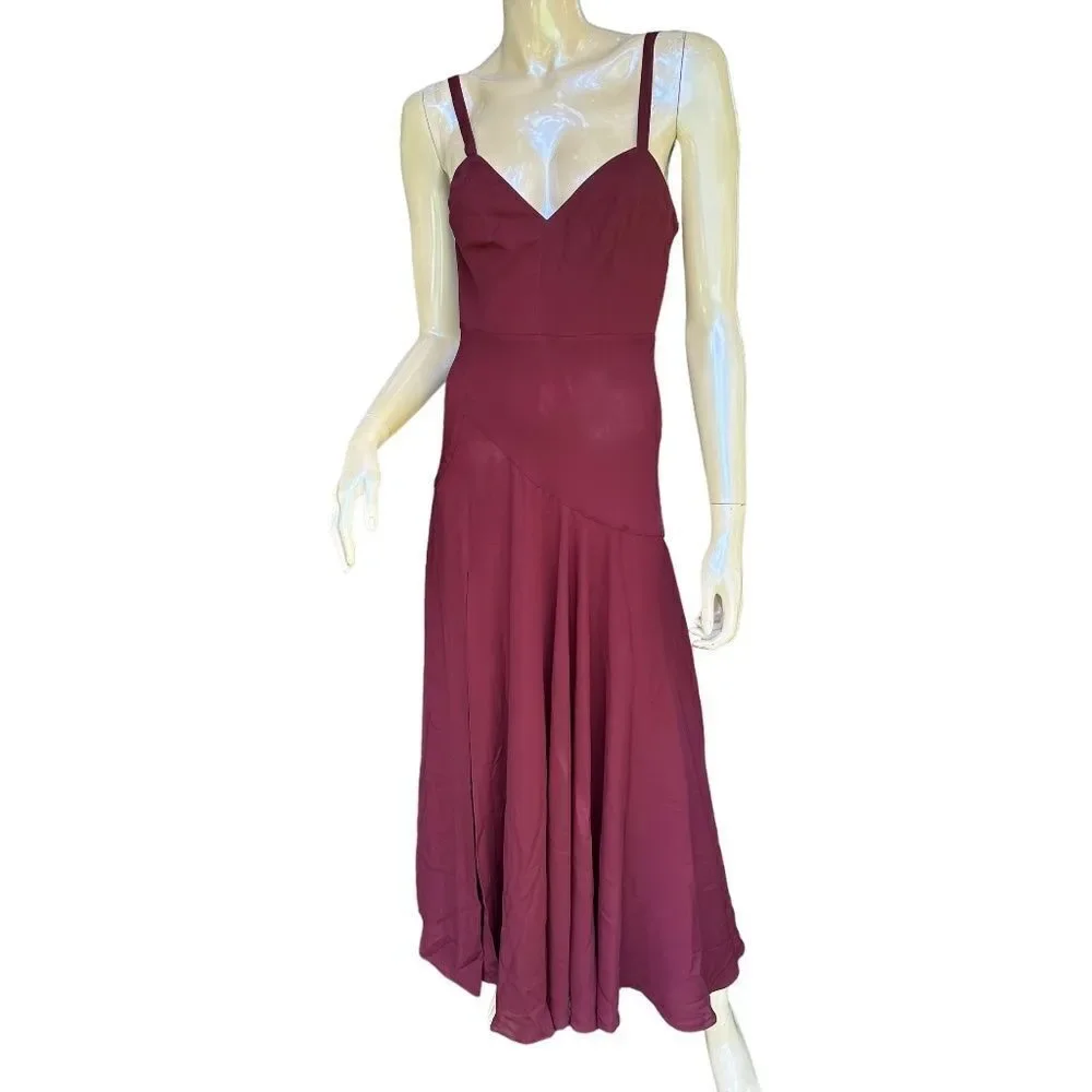 Fame & Partners Raspberry Pink Gown NWT - Picture 7 of 7